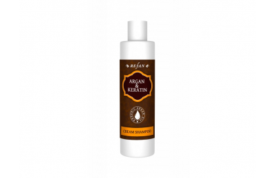 REFAN Krémový šampon s arganem a keratinem 250 ml